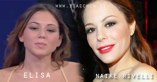 Somiglianza tra Elisa, corteggiatrice di Andrea Offredi, e Naike Rivelli article-post