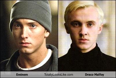 Somiglianza tra Eminem e Draco Malfoy