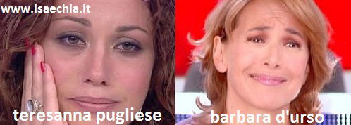 Somiglianza tra Teresanna Pugliese e Barbara D’Urso article-post