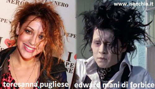 Somiglianza tra Teresanna Pugliese ed Edward Mani di Forbice article-post