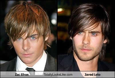 Somiglianza tra Zac Efron e Jared Leto preview