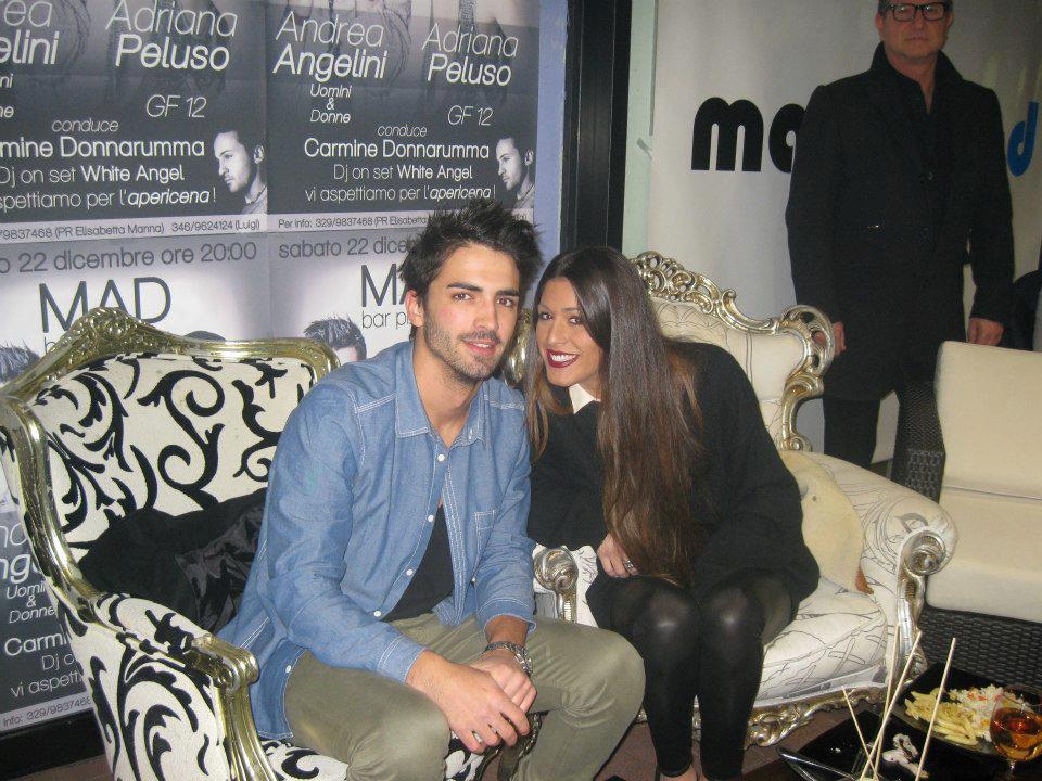 Andrea Angelini ed Adriana Peluso: serata article-post