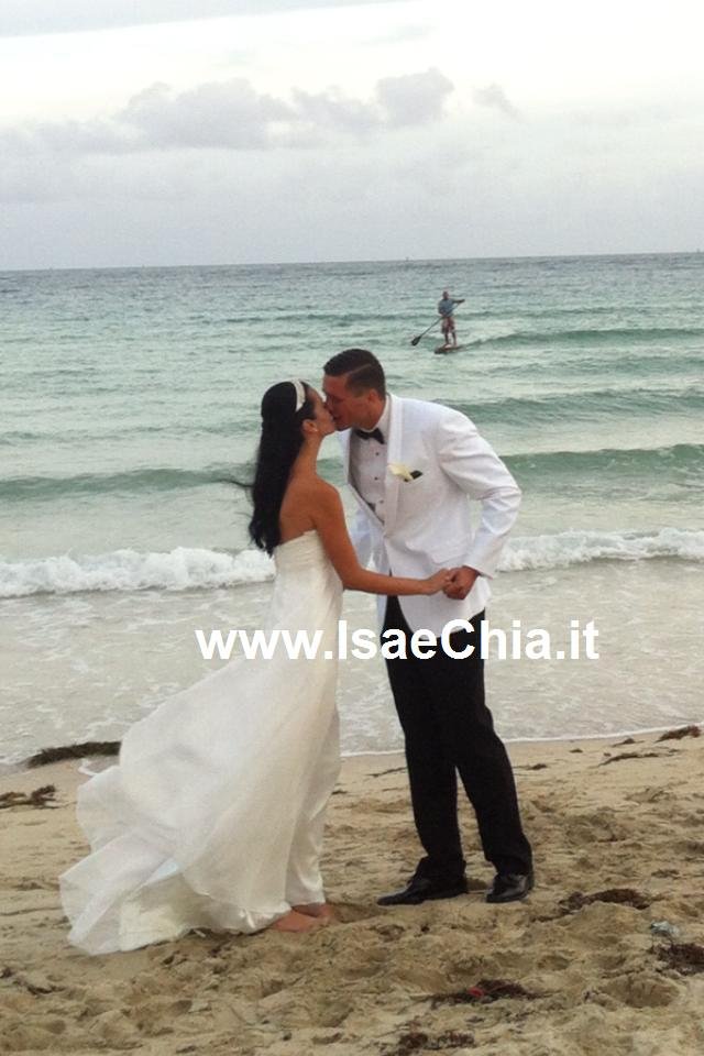 Andrea Busatta, ex corteggiatore di Elga Enardu, si è sposato a Miami: foto