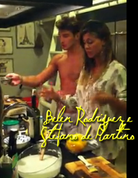 Belen Rodriguez e Stefano De Martino Belen Rodriguez e Stefano De Martino