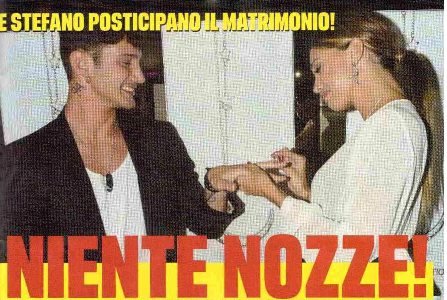 Belén Rodriguez e Stefano De Martino: Ci siamo scambiati gli anelli, ma…niente nozze!