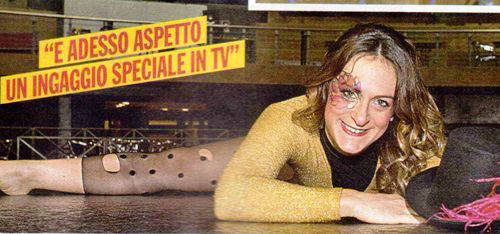 Valentina Marconi passa dalla mortadella al Circo Nero e dichiara: “Mi intriga Gianluca del Trono Over!” article-post