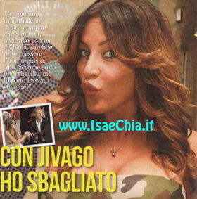 Guendalina Tavassi: “Con Jivago Santinni ho sbagliato” preview