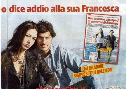 Marzo 2012: Con un biglietto Matteo Casnici dice addio alla sua Francesca Giaccari