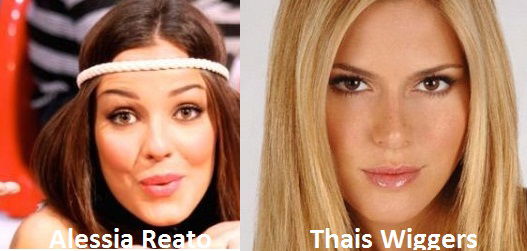 Somiglianza tra Alessia Reato e Thais Wiggers preview