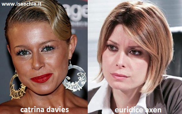 Somiglianza tra Catrina Davies e Euridice Axen preview
