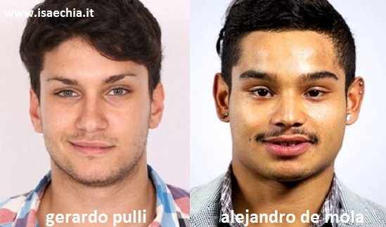 Somiglianza tra Gerardo Pulli e Alejandro De Mola