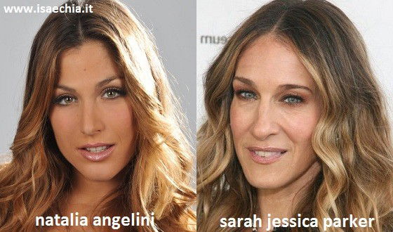 Somiglianza tra Natalia Angelini e Sarah Jessica Parker preview