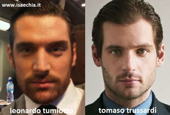 Somiglianza tra Tomaso Trussardi e Leonardo Tumiotto preview