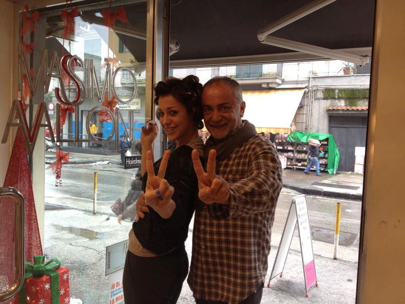 Teresanna Pugliese dal parrucchiere: foto preview