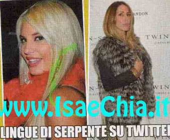 Francesca Brambilla e Guendalina Canessa: Lingue di serpente su Twitter / Nicola Savino: Un minuto per vincere preview