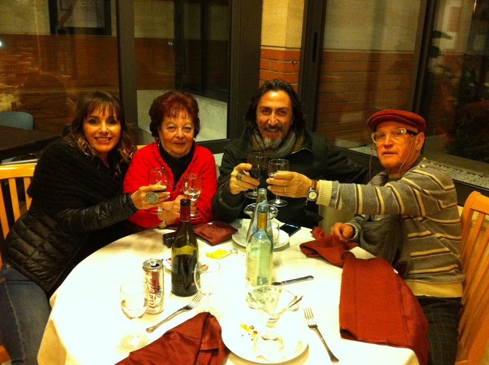 Antonella Bravi e Tony De Leonardis con Rudy Zerbi, Franca Seidita e Pasquale: foto