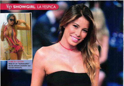 Aida Yespica… senza trucco! preview