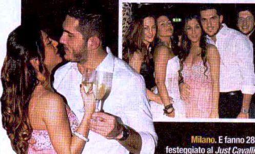 Natalia Angelini, compleanno al bacio preview