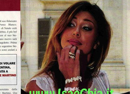 Belen Rodriguez: Prove di matrimonio in famiglia article-post