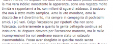 La cugina di Jessica Cirasola pubblica sulla fanpage di Andrea Offredi un messaggio indirizzato al tronista…