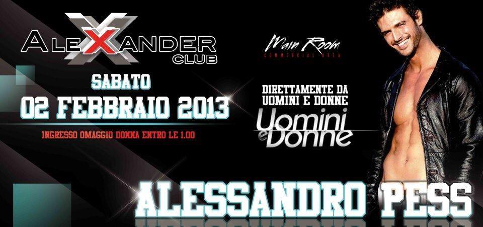 Il nuovo tronista Alessandro Pess ha in programma una serata: ma non era vietato? article-post