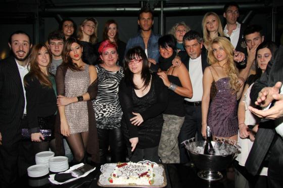 Mila Suarez al party di Isa e Chia Mila Suarez al party di Isa e Chia