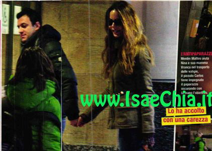 Nina Moric presenta Matteo a Carlos preview