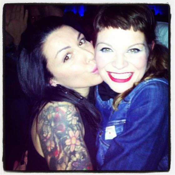 Pamela Compagnucci e Alessandra Amoroso Pamela Compagnucci e Alessandra Amoroso