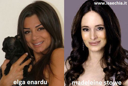 Somiglianza tra Elga Enardu e Madeleine Stowe preview