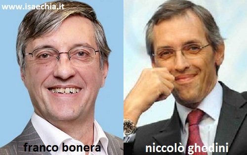 Somiglianza tra Franco Bonera e Niccolò Ghedini