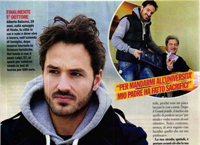 Alberto Baiocco: “Adesso vivo in albergo, ma ho nostalgia di Casa” article-post