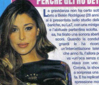 Belén Rodriguez: “Silvio Berlusconi mi chiama oca perché gli ho detto di no!” preview