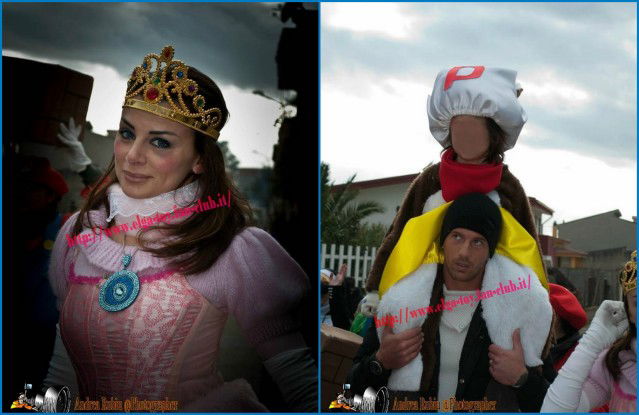 Elga Enardu e Diego Daddi mascherati per il Carnevale: foto preview