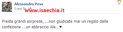 Alessandro Pess su Facebook: ‘Non giudicate mai un regalo dalla confezione!’ article-post