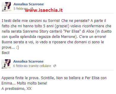 Annalisa Scarrone: foto article-post