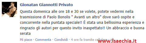 Gionatan Giannotti ad ‘Avanti un altro’ di Paolo Bonolis: video preview