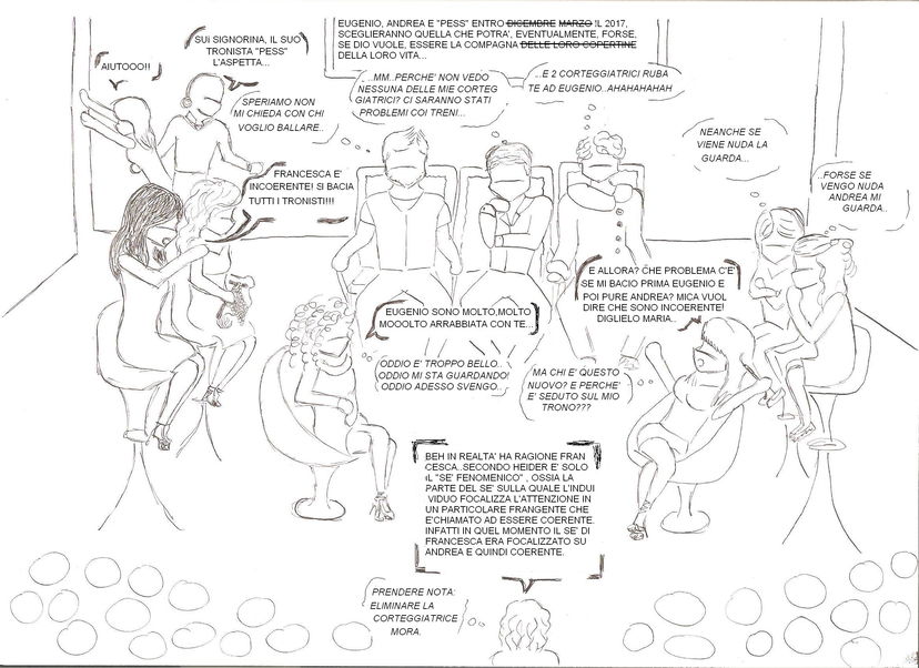 Il Trono blu in versione ‘fumetto’: la realizzazione di una nostra blogghina preview