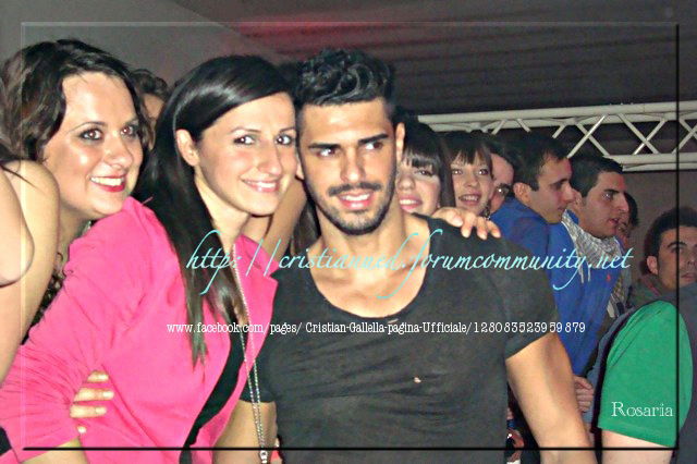 Cristian Gallella: serata. E Tara Gabrieletto scrive.. preview