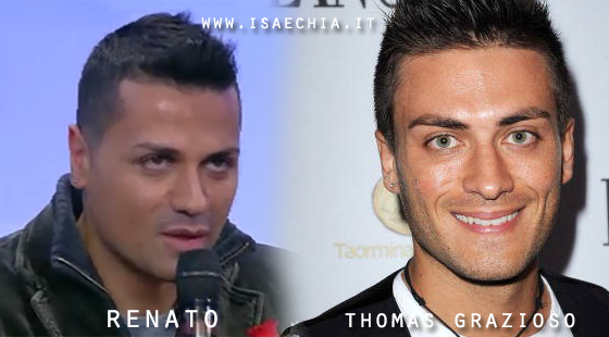 Somiglianza tra Renato e Thomas Grazioso preview