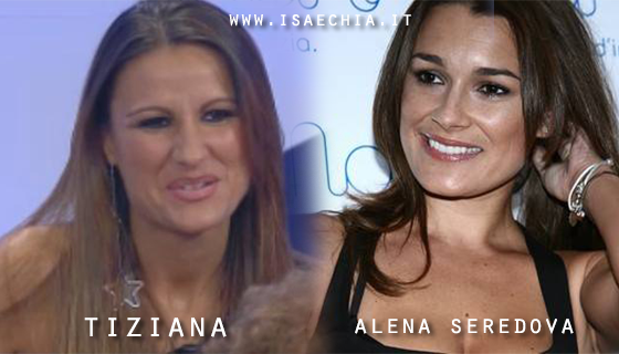 Somiglianza tra Tiziana Battaglia e Alena Seredova preview