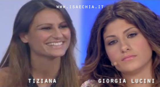 Somiglianza tra Tiziana Battaglia e Giorgia Lucini