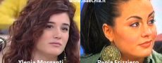 Somiglianza tra Ylenia Morganti e Paola Frizziero