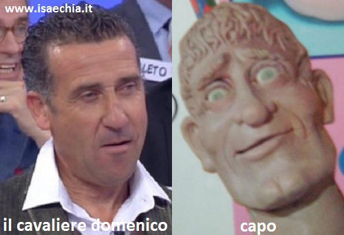 Somiglianza tra il cavaliere Domenico e Capo di ‘Art Attack’ preview