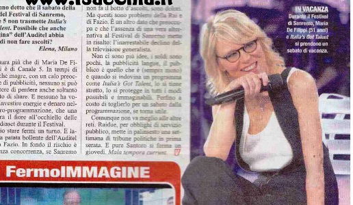 Il Festival di Sanremo “sfratta” Maria De Filippi preview