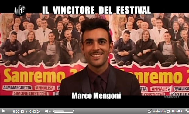 Marco Mengoni a ‘Le Iene’: video preview