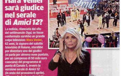 Fa flop il Boh di Francesco Facchinetti / Mara Venier sarà giudice nel serale di Amici 12? preview