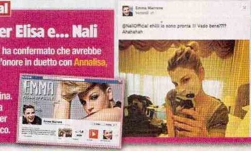 Visto nella rete: Elio formato extralarge teme la maledizione di Toto Cutugno; Emma si fa bella “per Elisa” e…Nali article-post