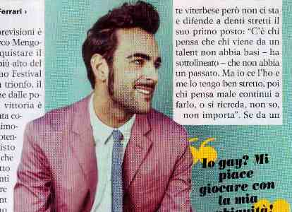 Marco Mengoni: E’ Claudia l’essenziale? preview