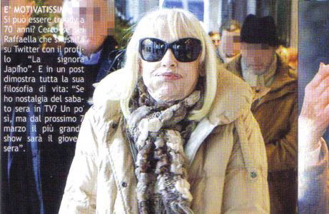 Le smorfie della Regina, Raffaella Carrà preview