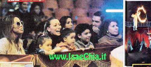 I numeri da circo di Guendalina Canessa e l’amica Karina Cascella preview